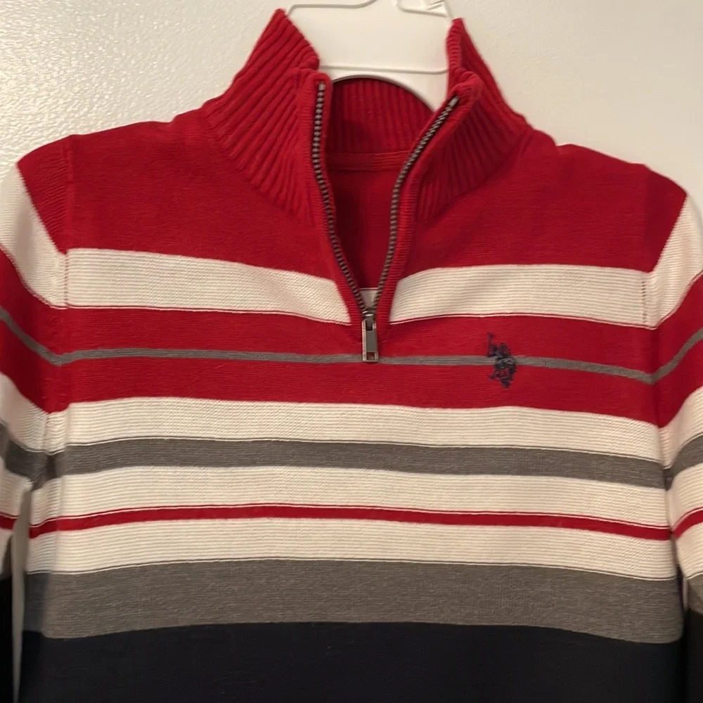 US Polo ASSN Boys Pullover Sweater.